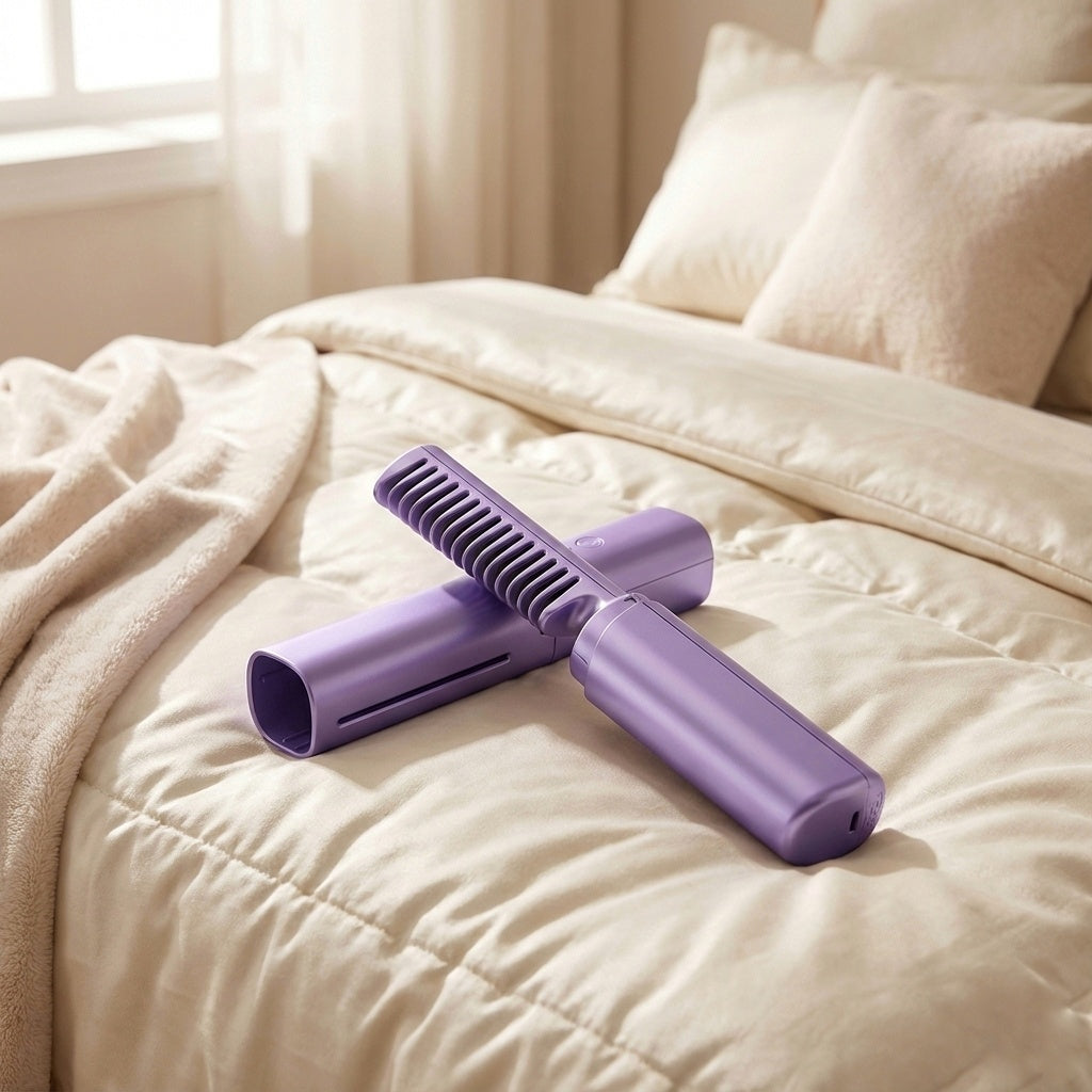 MeneFlix Portable Hair Straightener Hot Comb